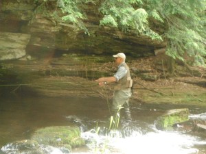 Ron Hill on Slate Run