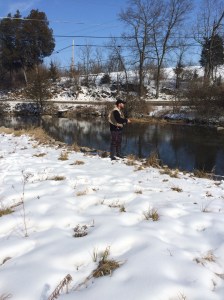 Craig Coder on Big Spring in February